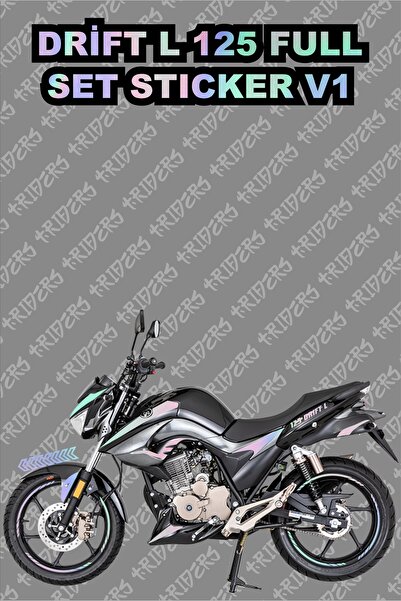 TRİDERS Drift L Full Set Sticker Kaplama Drift L Kaplama