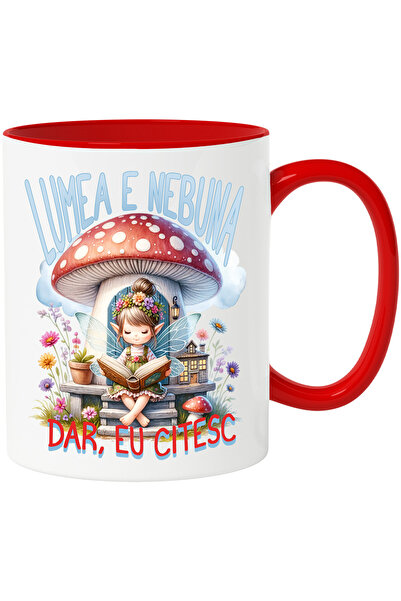 StoryGift Romania Cana Zana Citind Text Lumea E Nebuna Dar Eu Citesc, 330ml, ...