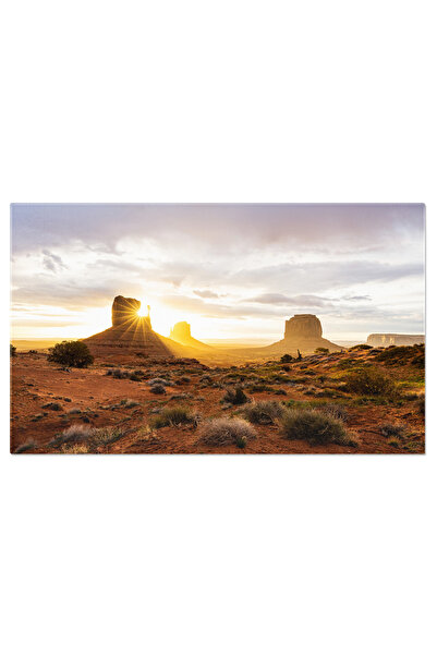 StoryGift Romania Tablou Canvas Rasarit Dramatic Vazut In Cunoscuta Monument ...