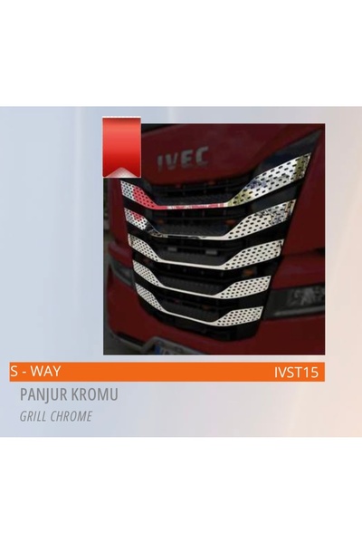 Karadeniztırmarket İVECO S-WAY PANJUR KROMLARI