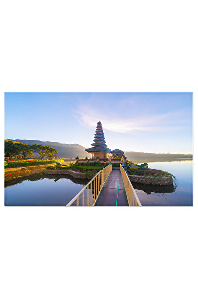 StoryGift Romania Tablou Canvas Drum In Padurea De Iarna, Zapada, Peisaj De I...