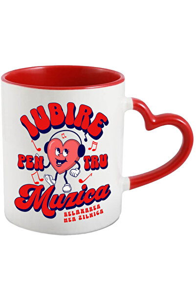 StoryGift Romania Cana Cu Inima Vesela Cu Casti Audio Dragoste Muzica Text In...