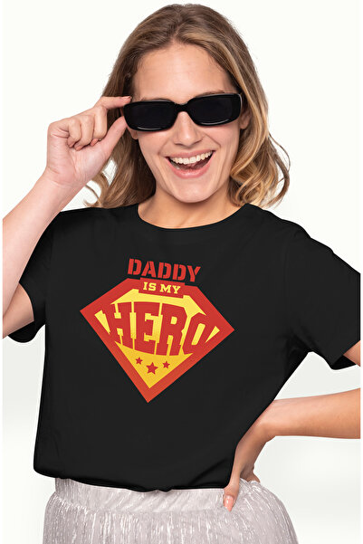 StoryGift Romania Tricou Femei Personalizata Tatal Erou, Superman, Cu Mesajul...