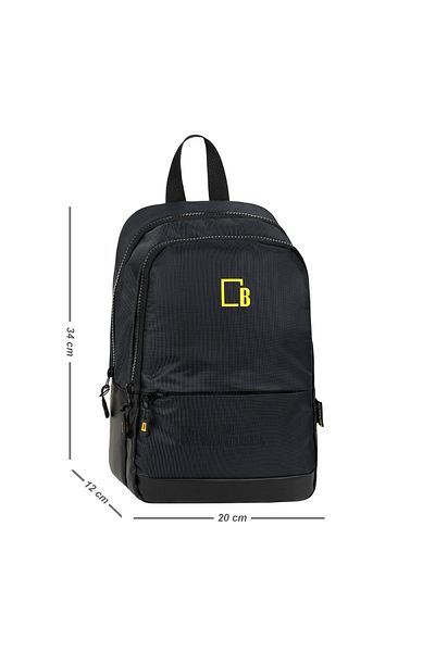 Alanç Gift Ultra Luxury Camping Cycling Hiking Mini Unisex Black Color Backpack, Water Resistant