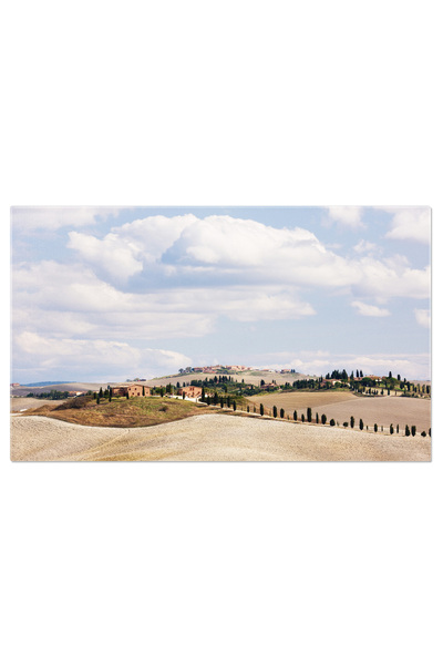 StoryGift Romania Tablou Canvas: Linii In Desertul La Crete Senesi - Simplu, ...