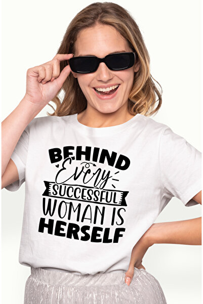 StoryGift Romania Tricou Femei Pentru Femei Cu Mesajul "behind Every Successf...