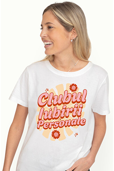 StoryGift Romania Tricou Femei Clubul Iubirii Personale Self Love Apreciere C...