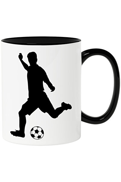 StoryGift Romania Cana Cu Un Jucator De Fotbal Care Se Pregateste Sa Traga La...