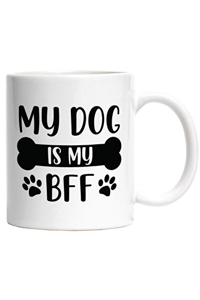 StoryGift Romania Cana Cu Mesajul In Engleza "my Dog Is My Bff" - Cainele Meu...