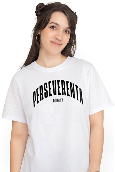 StoryGift Romania Tricou Femei Cuvantul Perseverenta, Motivational, Self Help...