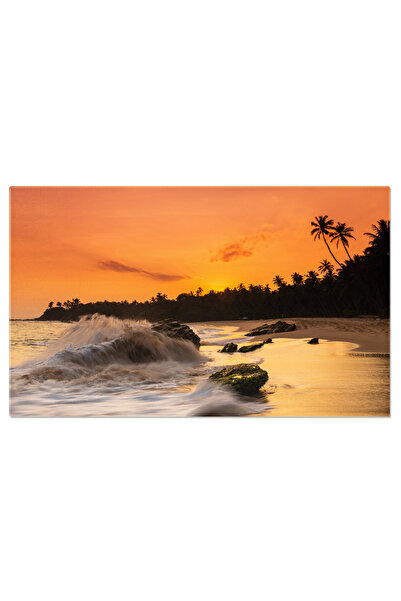 StoryGift Romania Tablou Canvas: Relaxare La Plaja - Vedere Aeriana La Rasari...