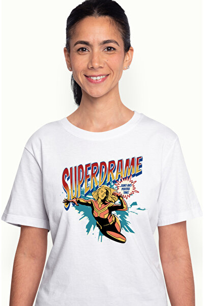 StoryGift Romania Tricou Femei Super Drame, Supererou Sunt Aici Pentru Tine, ...