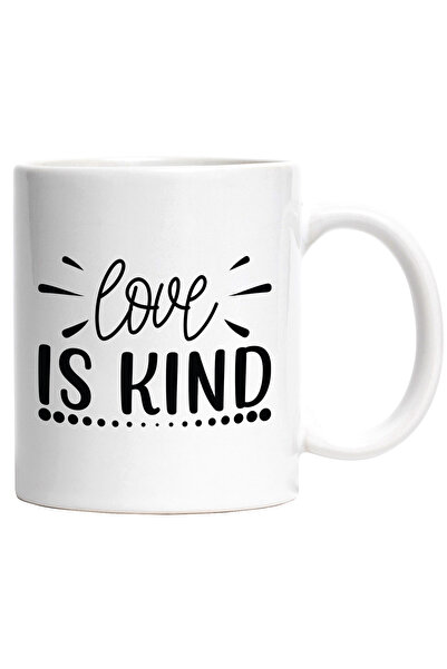 StoryGift Romania Cana Cu Textul In Engleza "love Is Kind" - Iubirea Inseamna...