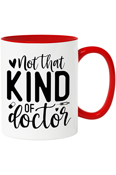 StoryGift Romania Cana Cu Inimioare Si Textul "nu Acel Tip De Doctor" Cu Mane...