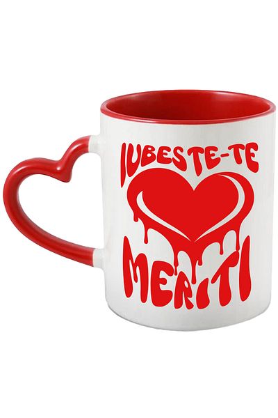 StoryGift Romania Mug - Pink - Ceramic