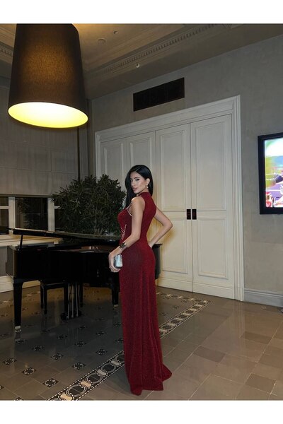 SİSİ YIRTMAÇLI ABİYE