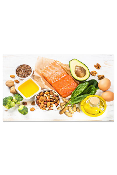 StoryGift Romania Tablou Canvas Ingrediente Pentru Dieta Keto O Selectie Sana...