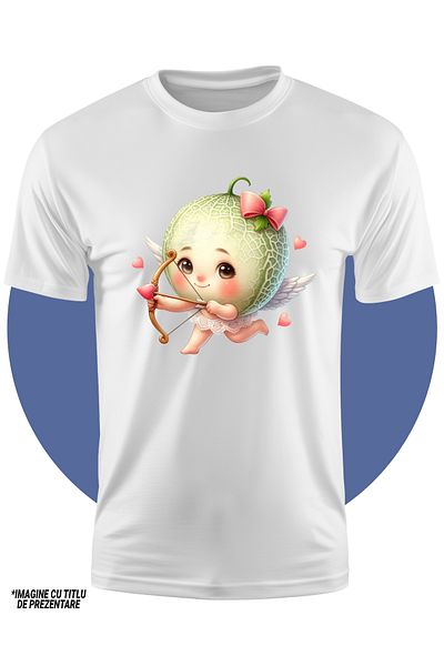 StoryGift Romania Tricou Copii Cu Un Bebelus Cupidon Care Trage Cu Arcul, Indragostire, Valentine's Day, Ini