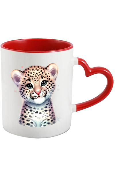 StoryGift Romania Cana Cu O Femela Tigru | Ilustratie | Inimioare | Micuta | ...