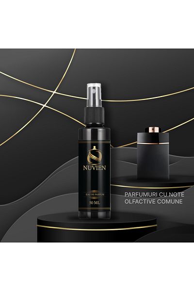 Nuvien Eau de Parfum, 50 ml - 017, inspired by Man In Black