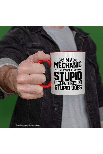 StoryGift Romania Cana Pentru Mecanicii Care Pot Repara Ceea Ce Strica Persoanele Mai "inapoiate" , Cu ,stg