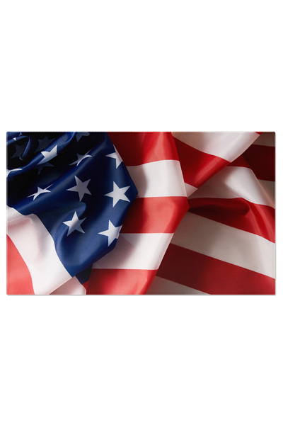 StoryGift Romania Tablou Canvas Steagul Statelor Unite Culorile Vibrante Ale Patriotismului Rosu, Steag, State