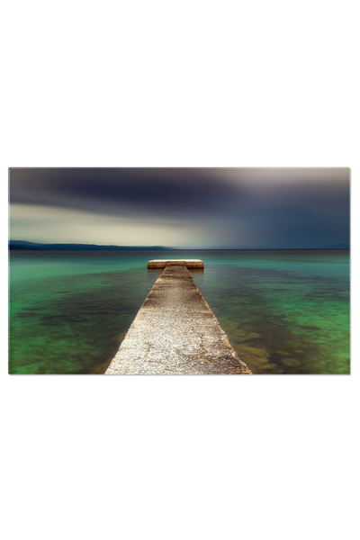 StoryGift Romania Tablou Canvas Dig Facut De Om, Peisaj, Natura, Construit, Structura, Orizont 2899