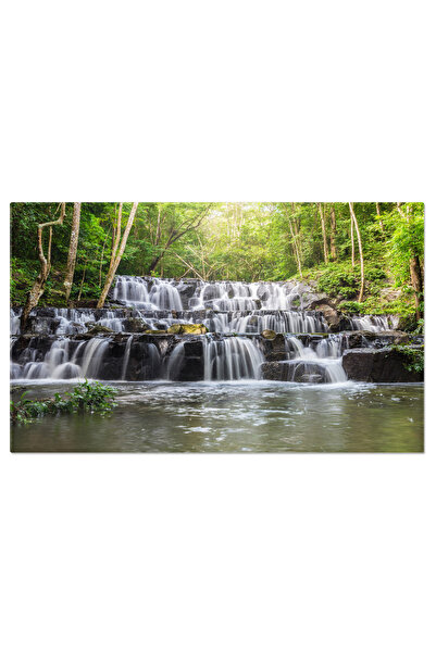 StoryGift Romania Tablou Canvas 140 x 90CM Armonie Naturala: Huay Mae Khamin,...