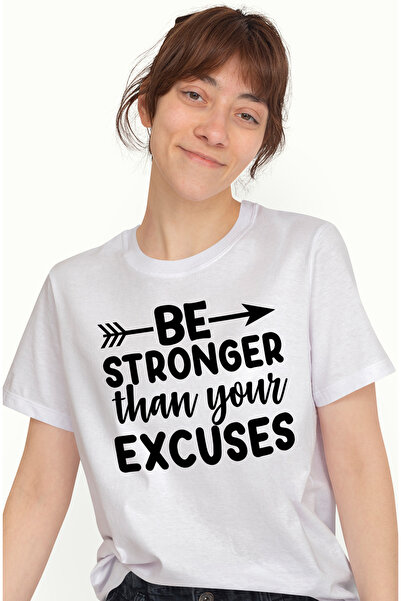 StoryGift Romania Tricou Femei Cu O Sageata Si Mesajul "fii Mai Puternic Deca...