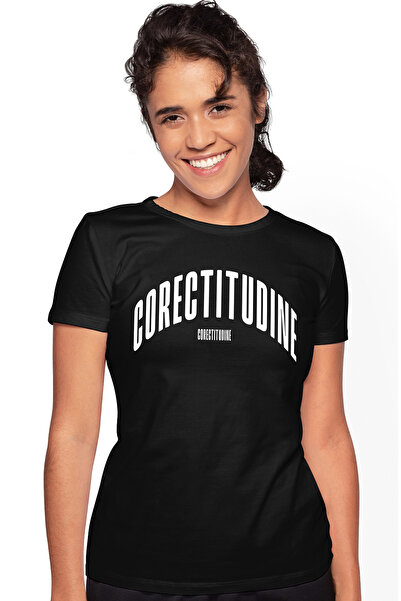 StoryGift Romania Tricou Femei Cuvantul Corectitudine, Motivational, Self Hel...