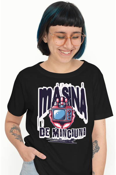 StoryGift Romania Tricou Femei Televizourul Masina De Minciuni Digital Cu Imp...