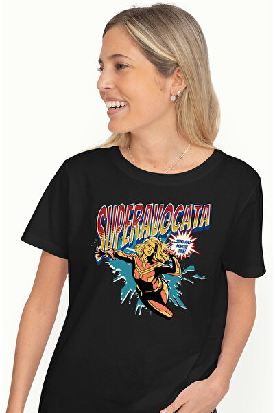 StoryGift Romania Tricou Femei Super Avocata, SuperErou Sunt Aici Pentru Tine...