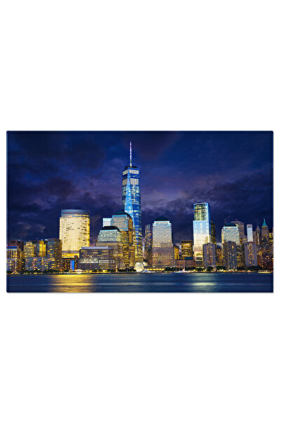 StoryGift Romania Tablou Canvas Skyline Manhattan, Dusk, Arhitectura, Landmar...