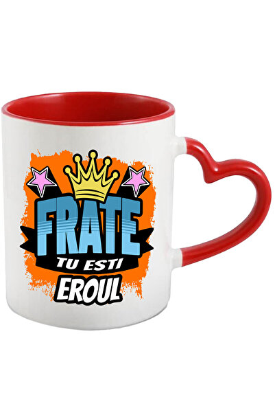 StoryGift Romania Cana Cu Coroana Regala Text Stil Graffiti Frate Tu Esti Ero...
