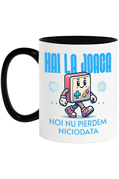 StoryGift Romania Cana Cu Maneta De Jocuri Video Vesela Mergand Text Hai La J...