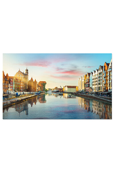 StoryGift Romania Tablou Canvas Raul Motawa In Gdansk, Arhitectura Urbana, Is...