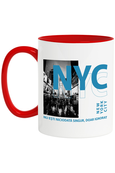 StoryGift Romania Cana Piata Times Square New York Text Nu Esti Niciodata Sin...
