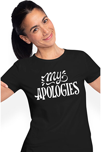 StoryGift Romania Tricou Femei Cu Textul In Engleza "my Apologies" - Scuzele ...