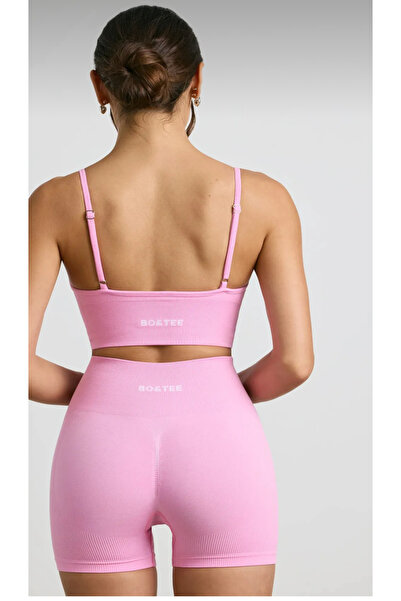 BK χωρίς ραφές κολάν αθλητικό σορτς με ψηλή μέση push up εφέ σύσφιξης