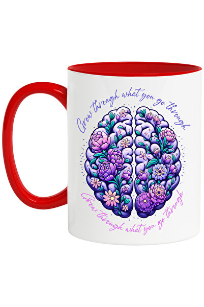 StoryGift Romania Cana Cu Mesajul "grow Through What You Go Through", Ilustra...
