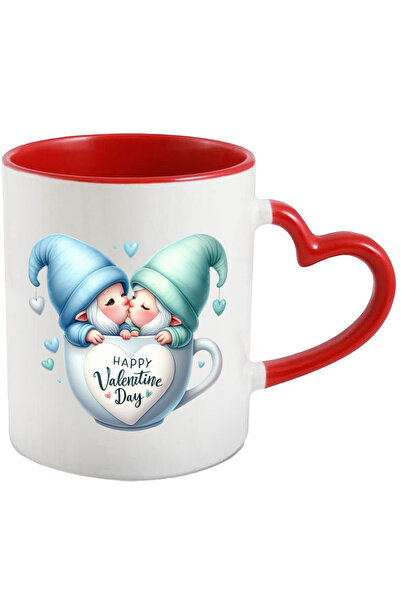 StoryGift Romania Cana Cu Doi Gnomi Intr-o Cana, Indragostiti Cu Mesajul Happ...