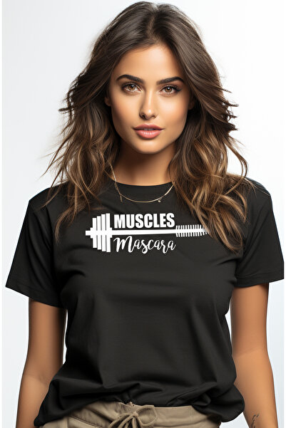 StoryGift Romania Tricou Femei Cu Ilustratie Afisand O Haltera Si Mesajul "mu...