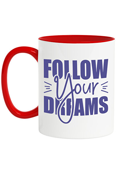 StoryGift Romania Cana Cu Mesaj Motivational In Limba Engleza "follow Your Dr...