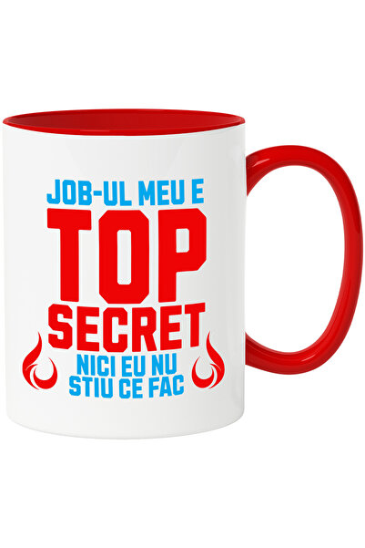 StoryGift Romania Cana Cu Design Haios In Limba Romana Flacari Text Job-ul Me...