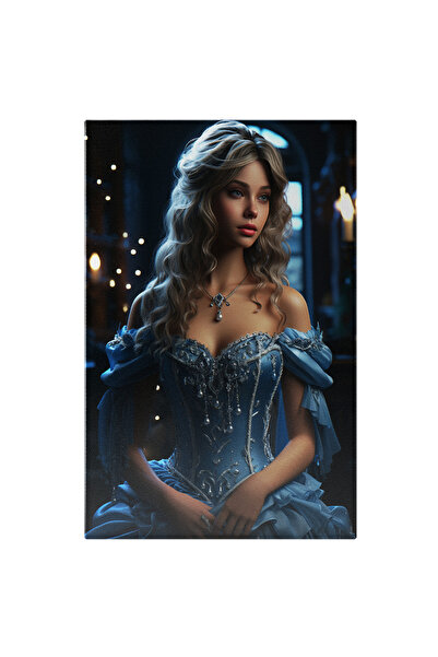 StoryGift Romania Tablou Canvas: Cenusareasa Model De Arta, Frumusete, Costum...