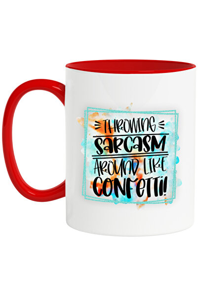 StoryGift Romania Cana Cu Mesajul "throwing Sarcasm Around Like Confetti!", I...