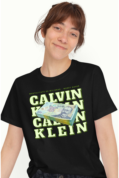 StoryGift Romania Tricou Femei - 100 Lei Romanesti, Cu Imprimeu Pe Fata, 100%...