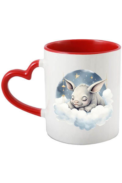 StoryGift Romania Cana Cu Un Hipopotam Micut Care Doarme | Ilustratie | Stelu...