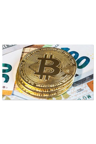 StoryGift Romania Tablou Canvas - Mineritul Bitcoin: Moneda Digitala