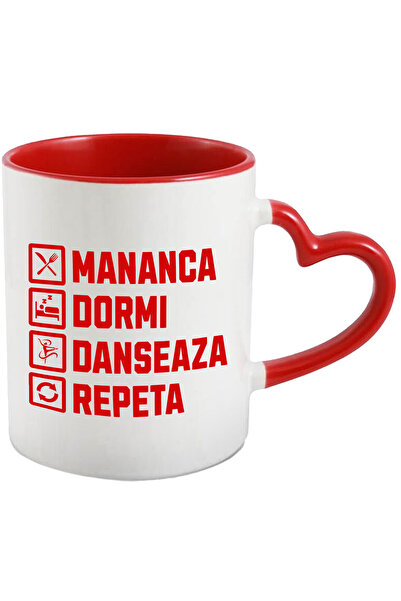 StoryGift Romania Cana Cu Rutina Zilnica Femeie Sportiva Balet Text In Limba ...